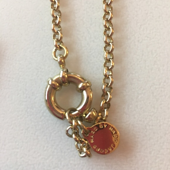 Long Marc Jacobs logo Statement Necklace - Picture 3 of 3